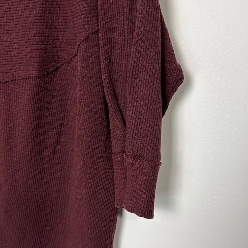 Free People We the Free Volume Sleeve Sweatshirt L - Picture 7 of 7